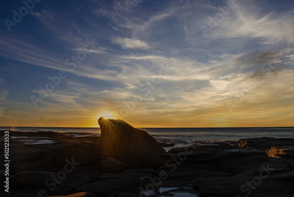 Obraz sunset on the beach