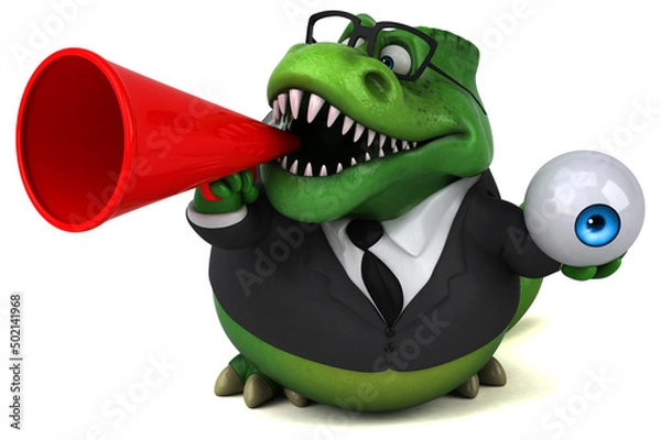 Obraz Fun Trex - 3D Illustration