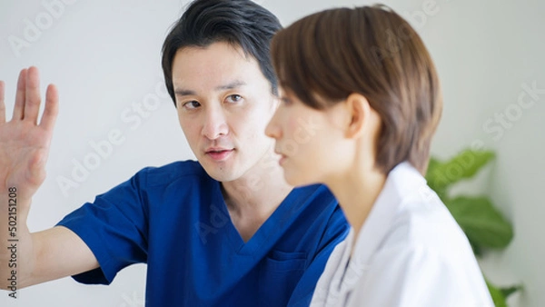 Fototapeta 医者・医療・会議・ミーティング