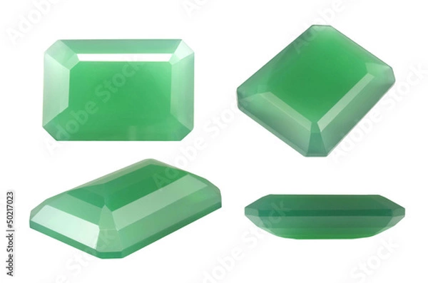Fototapeta Octagon Green Chalcedony