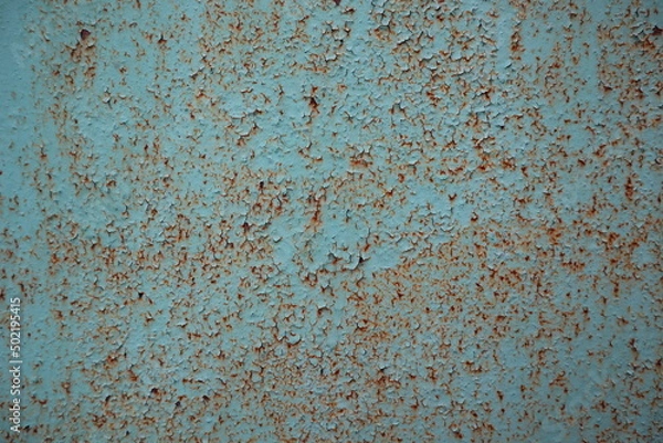 Fototapeta blue rusty background