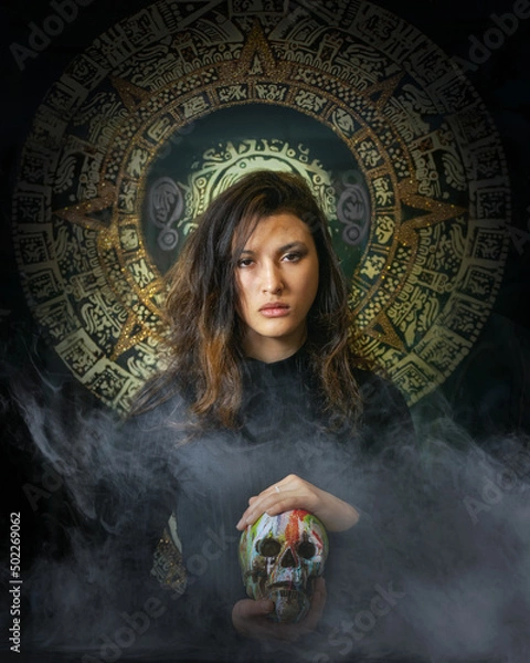 Obraz Beautiful girl  in Fine Art Style 