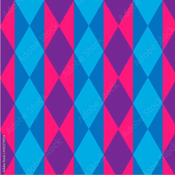 Obraz seamless geometric pattern