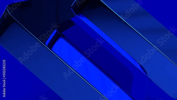 Obraz Realictic 3D Rounded Square Background