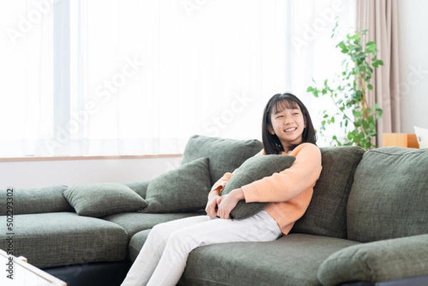 Fototapeta 笑顔の女の子