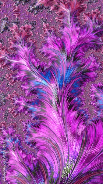 Fototapeta Digitally generated 3D background