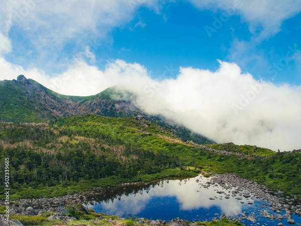Obraz lake in the mountains