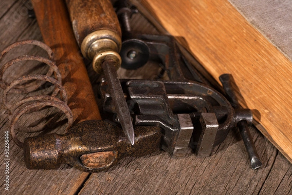 Fototapeta Old tools