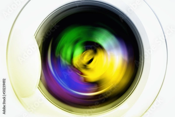 Fototapeta Clothes in laundry