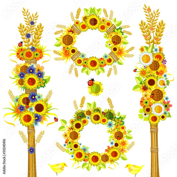 Obraz Easter Elements