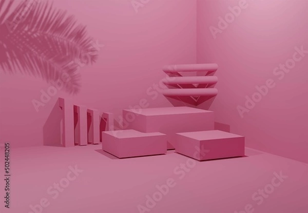 Obraz pink gift box
