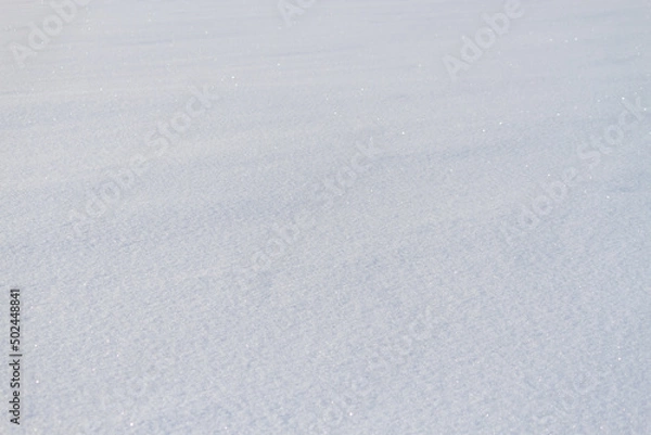 Fototapeta Snow texture for the background