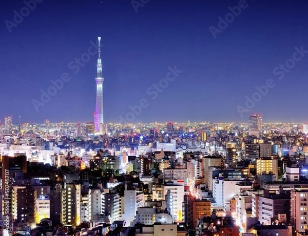 Obraz Tokyo at Night