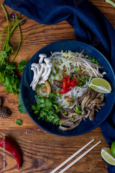 Obraz Vegan ramen