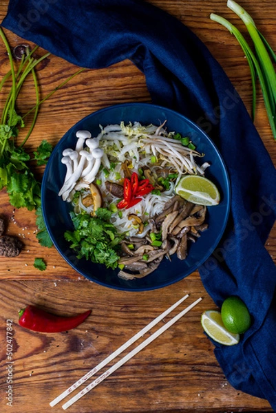 Obraz Vegan ramen