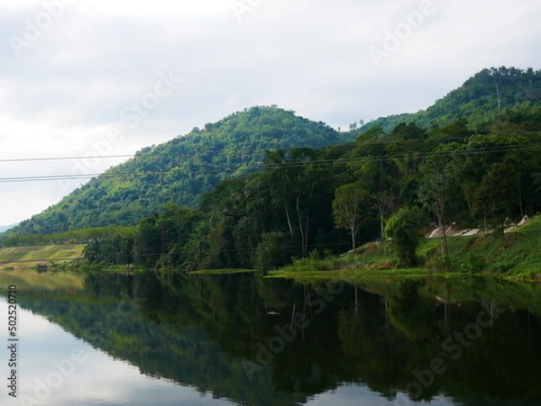 Fototapeta lake in the mountains