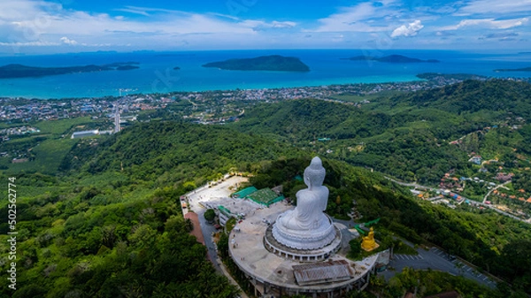 Obraz view of the city of kotor