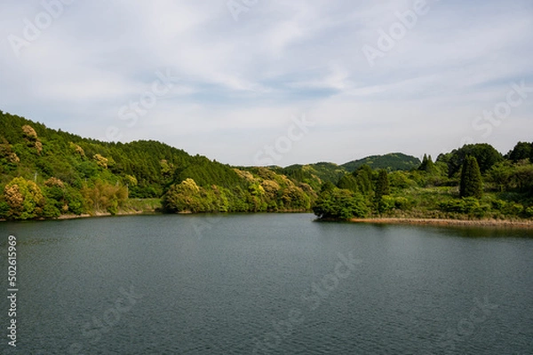 Fototapeta ダムの風景