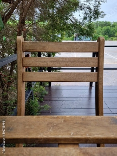 Obraz The opposite chair was empty, Alone