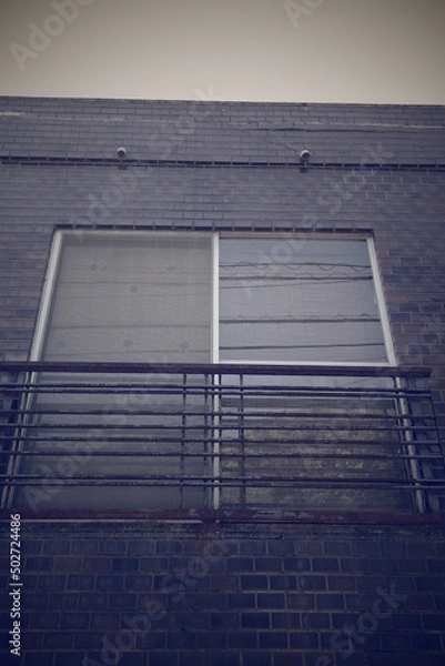 Fototapeta 日本の岡山県倉敷児島から下津井の古くてとても美しい建物