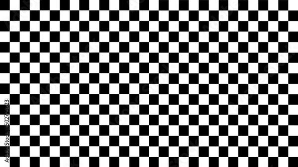 Fototapeta Checkered flag. Race background. Racing flag vector illustration
