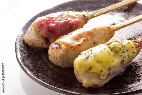 Obraz つくね盛り合わせ