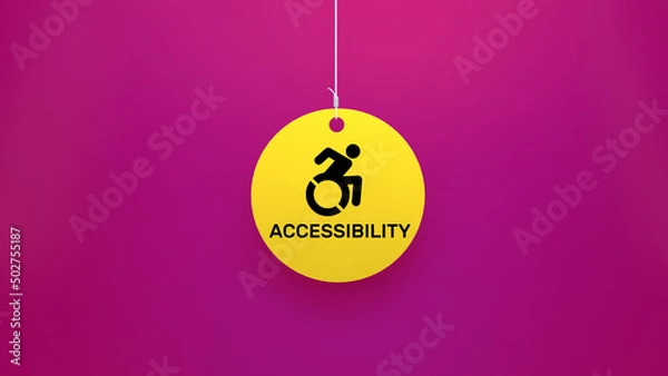 Obraz Accessibility 