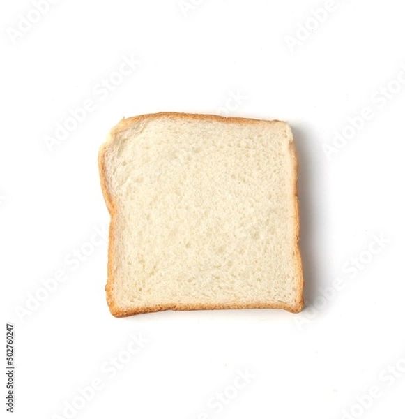 Obraz sliced bread isolated on white background