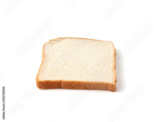 Fototapeta sliced bread isolated on white background