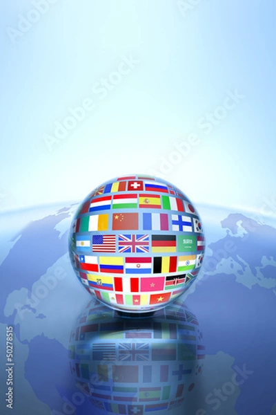 Obraz globe