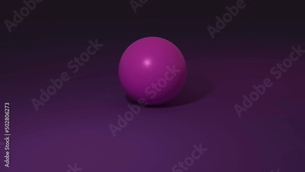 Obraz purple easter egg on black background