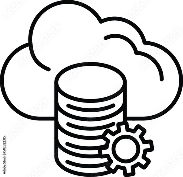 Fototapeta Line Icon