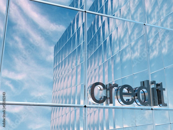 Fototapeta Kreditinstitut