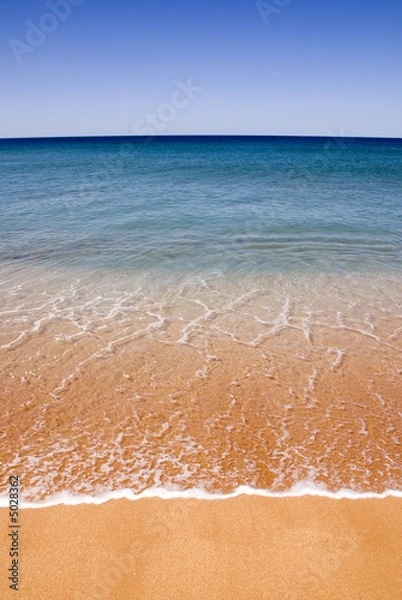 Obraz Perfect Beach Golden Sand Blue Sky