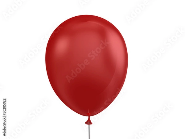 Fototapeta Red Single Balloon
