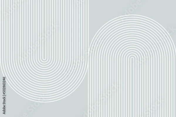 Obraz Simple colorful geometry background.Vector illustration.