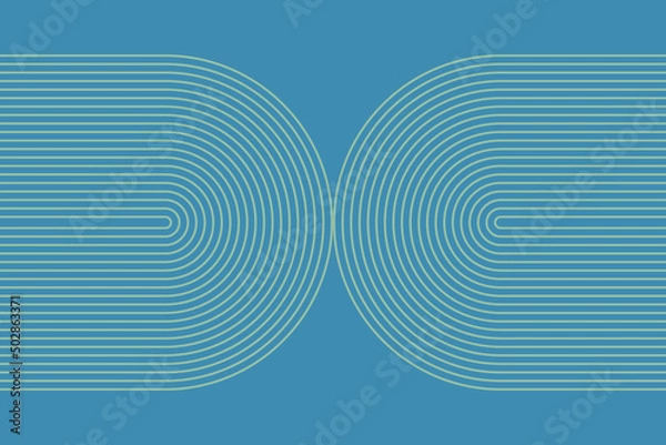 Fototapeta Simple colorful geometry background.Vector illustration.