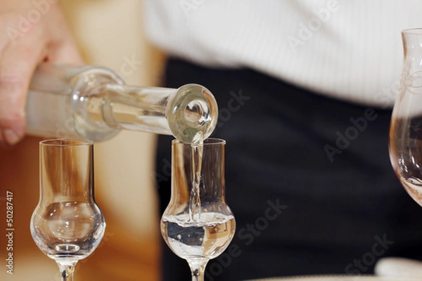 Obraz Aperitif z przyjaciółmi