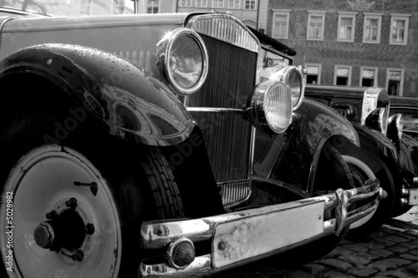 Obraz oldtimer auto skoda