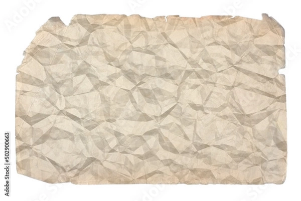 Obraz old crumpled paper