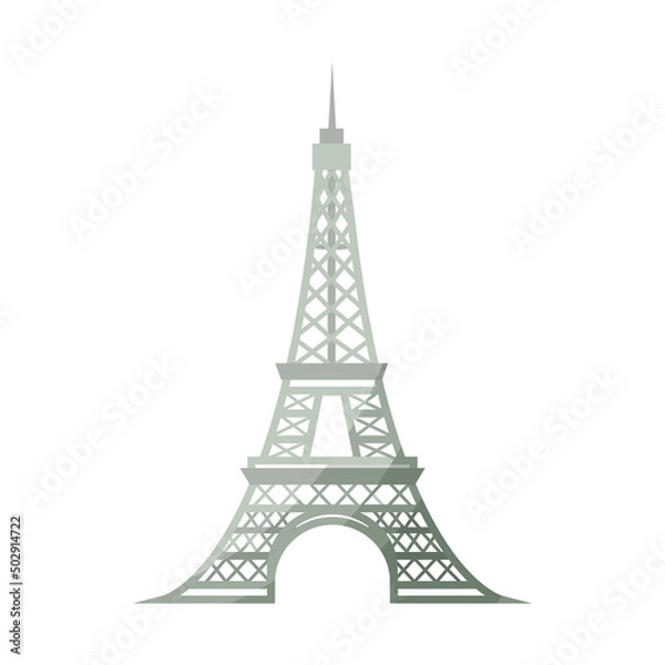Fototapeta eiffel tower icon