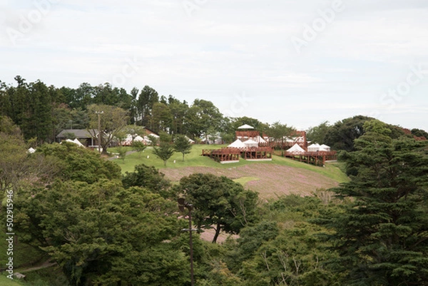 Obraz mountain　family　lodge