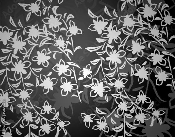 Fototapeta 花柄のパターン