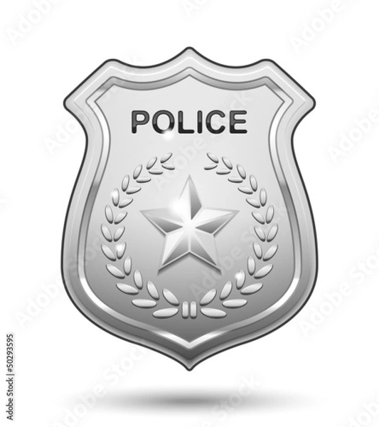 Obraz Vector Police Badge