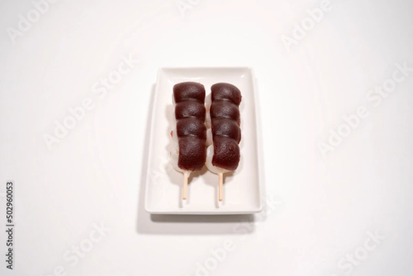 Obraz あんこの団子のイメージ画像	