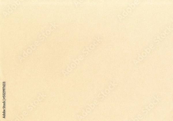 Fototapeta Highly detailed high resolution uncoated paper texture background sand brown beige smooth fine grain fiber with copy space for text presentation wallpaper or mockup