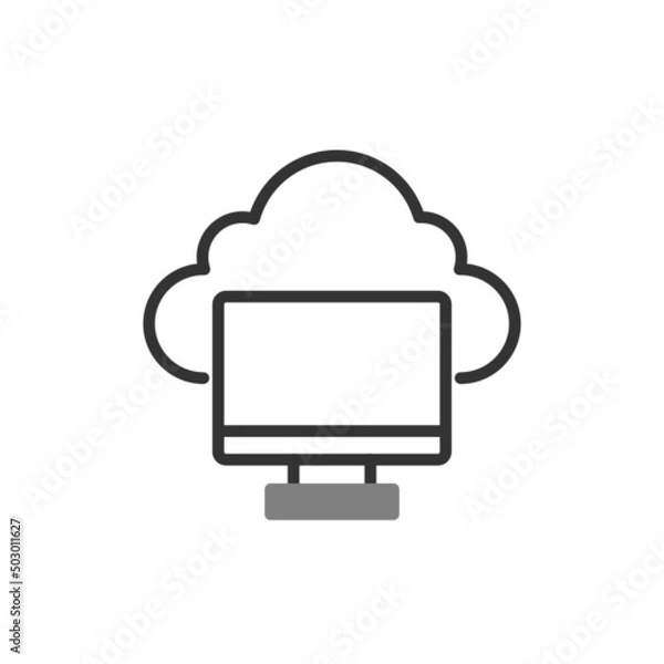 Fototapeta Screen Icon