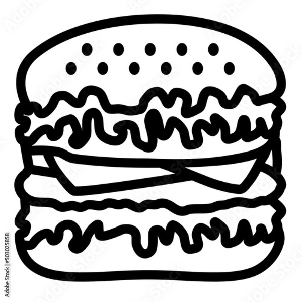 Fototapeta Hamburger