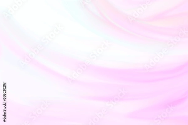 Obraz しなやかに流れるピンクのカラー背景 曲線 風 春 光