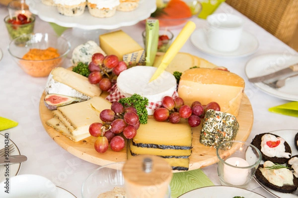 Obraz Käseplatte